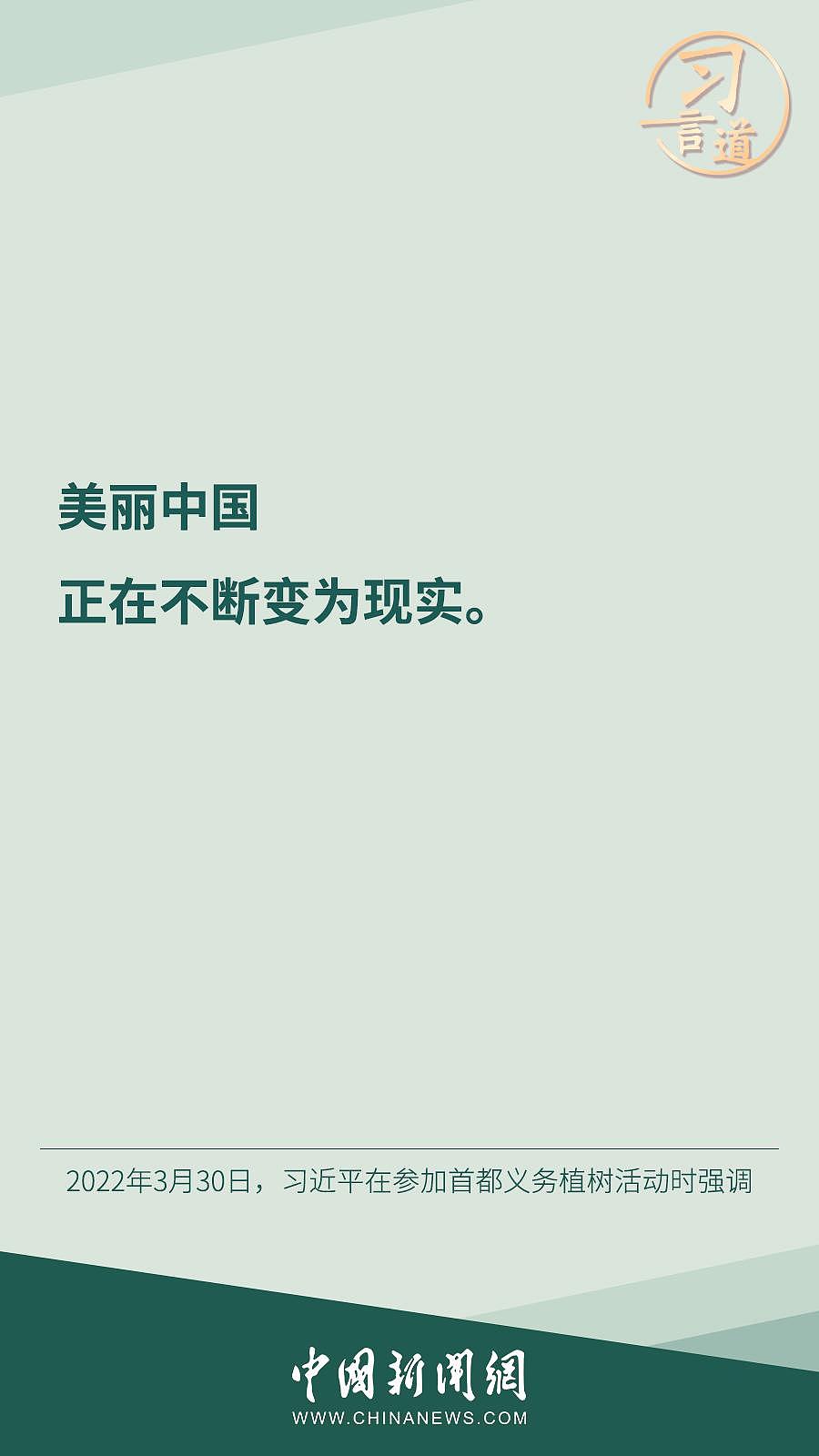 习言道丨“我连续 10 年同大家一起参加首都义务植树” - 2