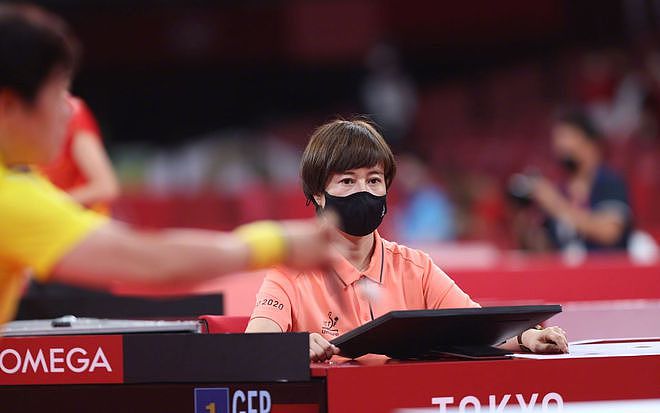 吴飞是东京奥运会唯一的中国乒乓球裁判。图/边玉翔