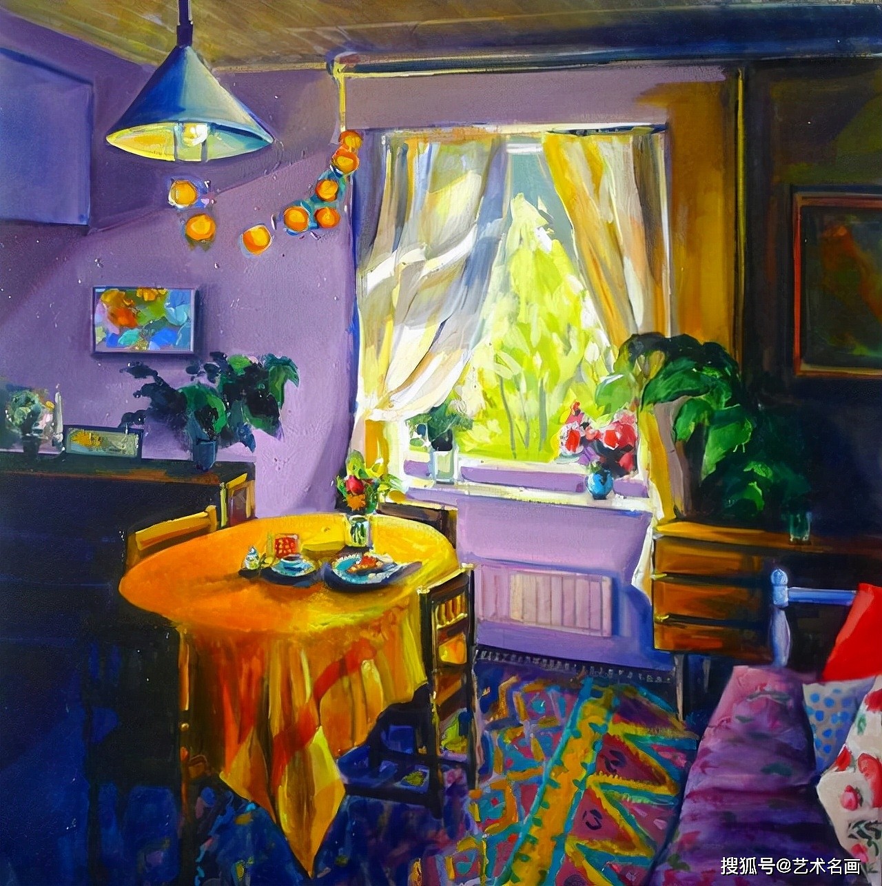 俄罗斯女画家 Ekaterina Popova大胆使用色彩绘画作品（油画） - 22