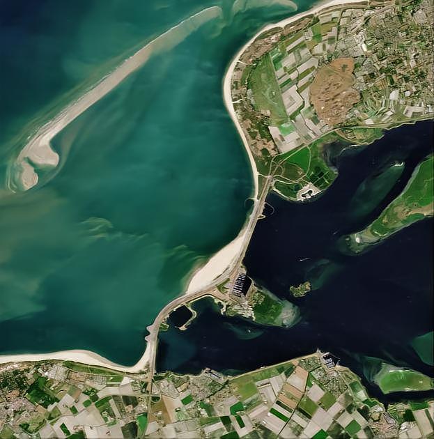 太空中真看得见荷兰的围海大堤吗？ - 6