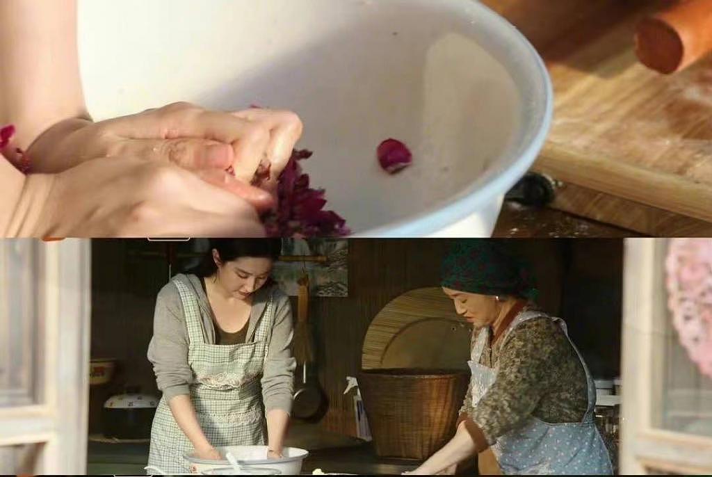 网友大理偶遇刘亦菲，还吃到了“许红豆”做的鲜花饼，直呼幸福哭了 - 2