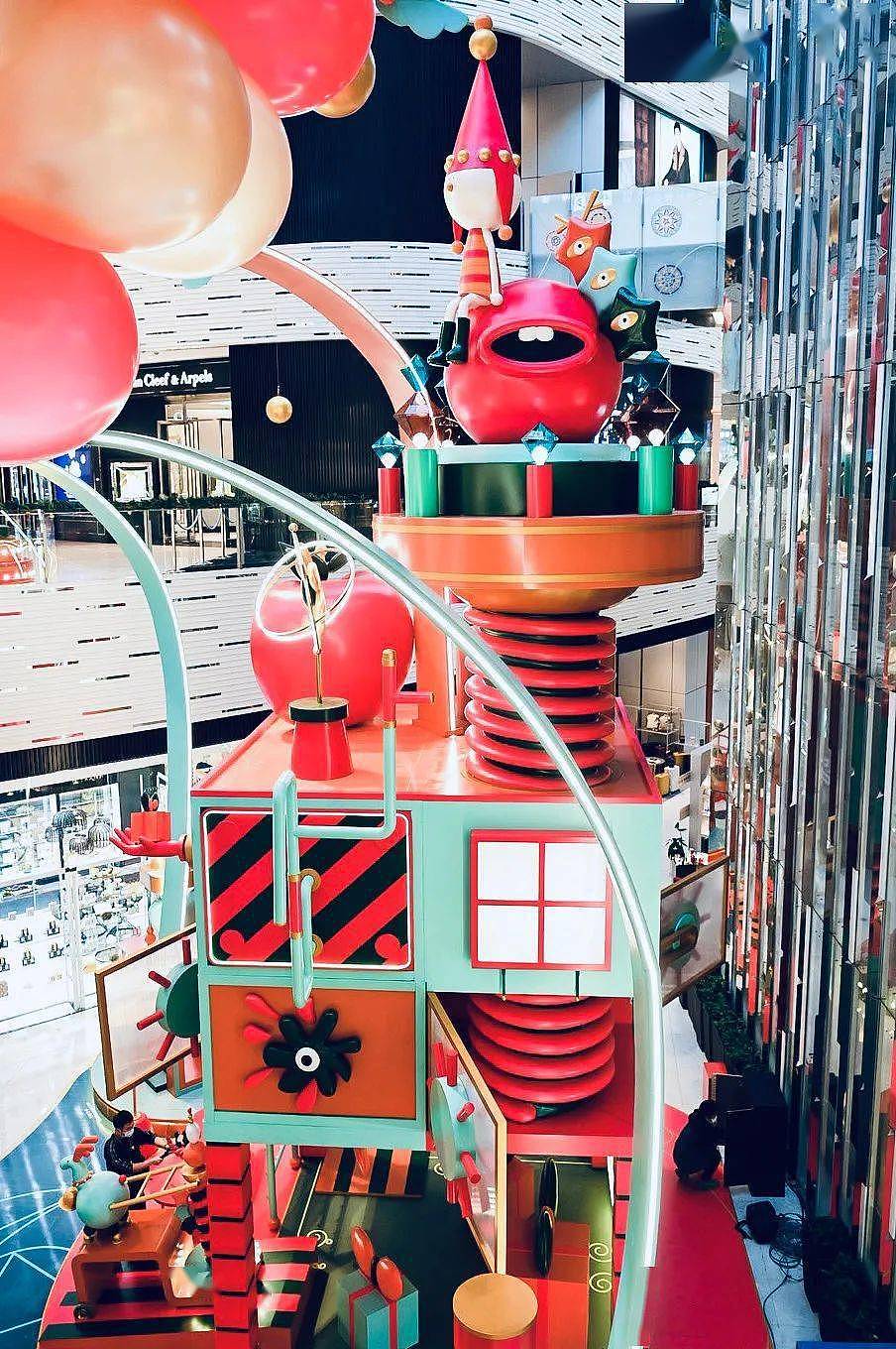 上海首棵圣诞树亮灯！O’DREAMS​ 尚嘉中心2021圣诞美陈装置，带你梦入童话王国！ - 12