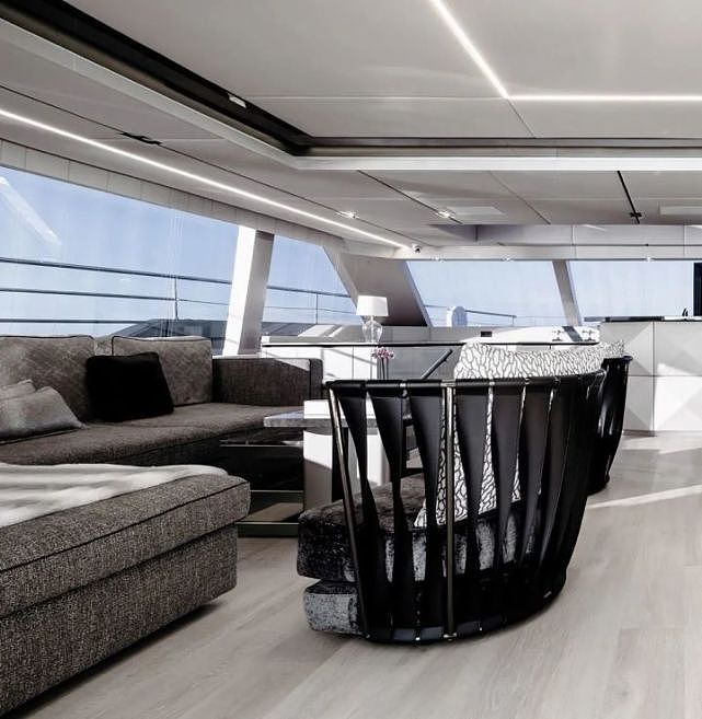 价值4000万的私人游艇，一把Twist休闲椅，营造现代摩登感！ - 1