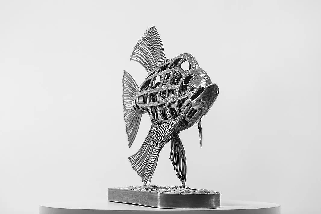 Denis Kulikov 和他的炫酷机甲风动物雕塑 - 26