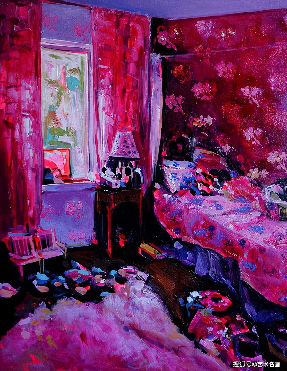 俄罗斯女画家 Ekaterina Popova大胆使用色彩绘画作品（油画） - 1