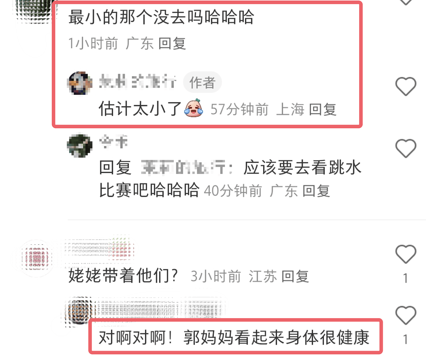 郭晶晶母亲带孙儿赴巴黎看奥运，霍中曦书包上印国旗，还挂了全家福 - 6