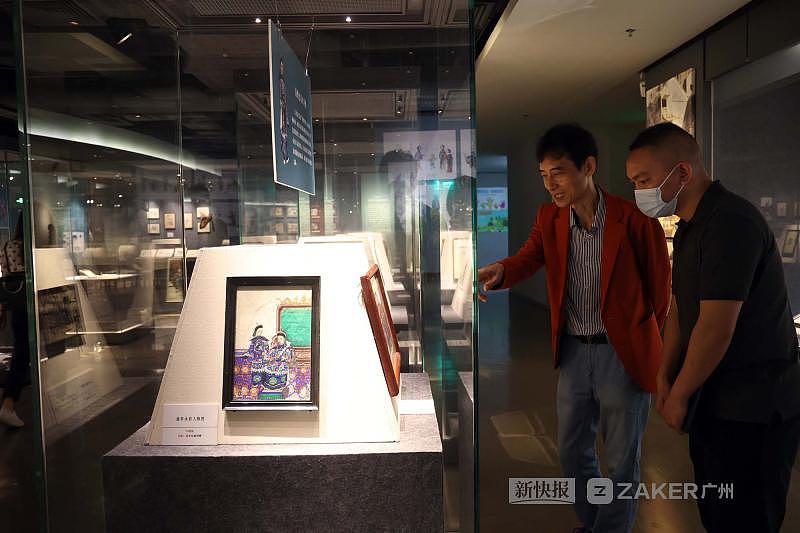 重拾失落百年的广州明信片 200 多件通草画在十三行博物馆展出 - 1