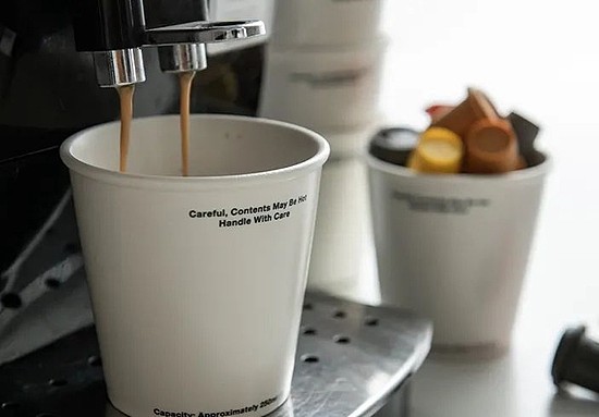 日本 PUEBCO 纸杯造型陶瓷咖啡杯