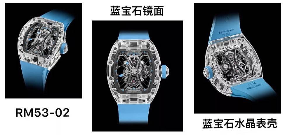 朗哲钟艺：理查德RM53-02蓝水晶腕表，价值千万的马球限量款 - 1
