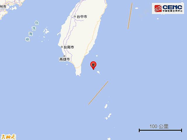 台湾东部昨夜今晨接连发生 8 次地震 最大震级 6.6 级 福建多地有感 - 9