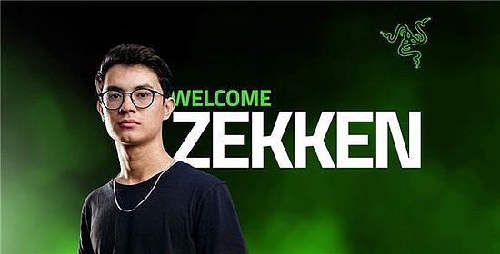 雷蛇签约 ZEKKEN，提升电竞统治力 - 1