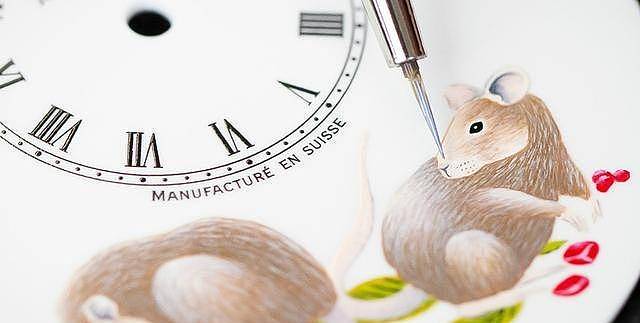 雅克德罗时分小针盘手表，推出鼠年生肖限量版 - 2