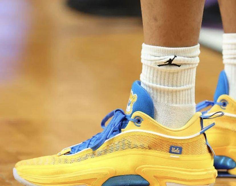 NBA球员上脚：德罗赞穿Kobe10，NCAA的球鞋很帅！ - 6