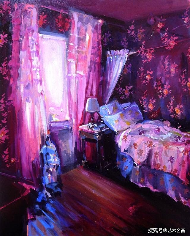 俄罗斯女画家 Ekaterina Popova大胆使用色彩绘画作品（油画） - 3