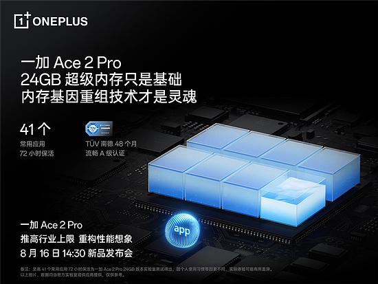 全球首发 24GB 超级内存 一加 Ace 2 Pro 再造流畅新巅峰 - 3