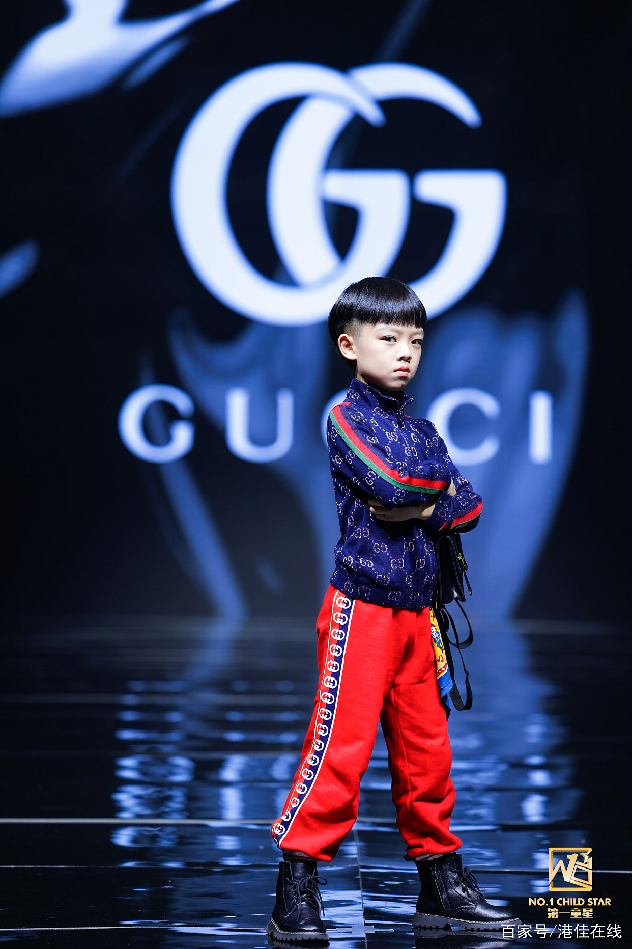 2021第一童星国际品牌时尚周，全球最具价值的奢侈品牌GUCCI古驰品牌专场大秀 - 17
