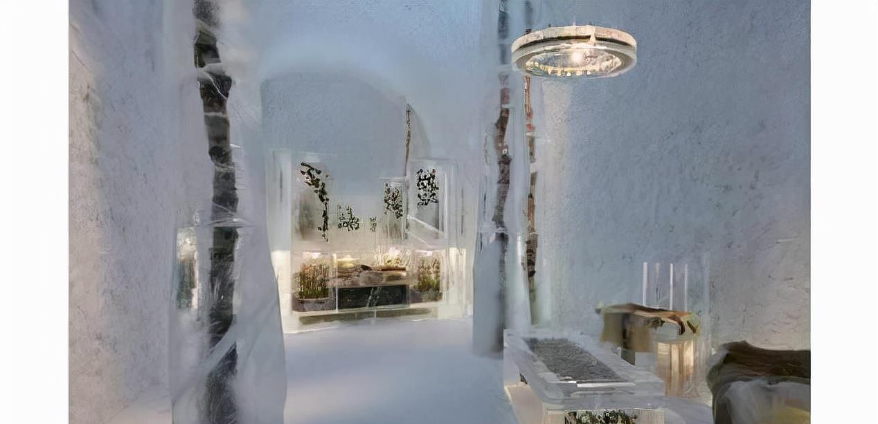 瑞典王子设计，神似小龙女练功的寒玉床，冰雪酒店皇家套房已亮相 - 3