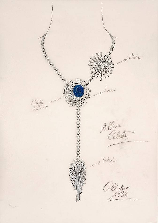 香奈儿推出1932臻品珠宝系列Allure Céleste项链 - 10