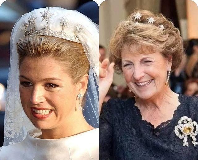 50岁荷兰王后有钱任性：珠宝王冠不重样的戴，奢华程度不输英女王 - 10