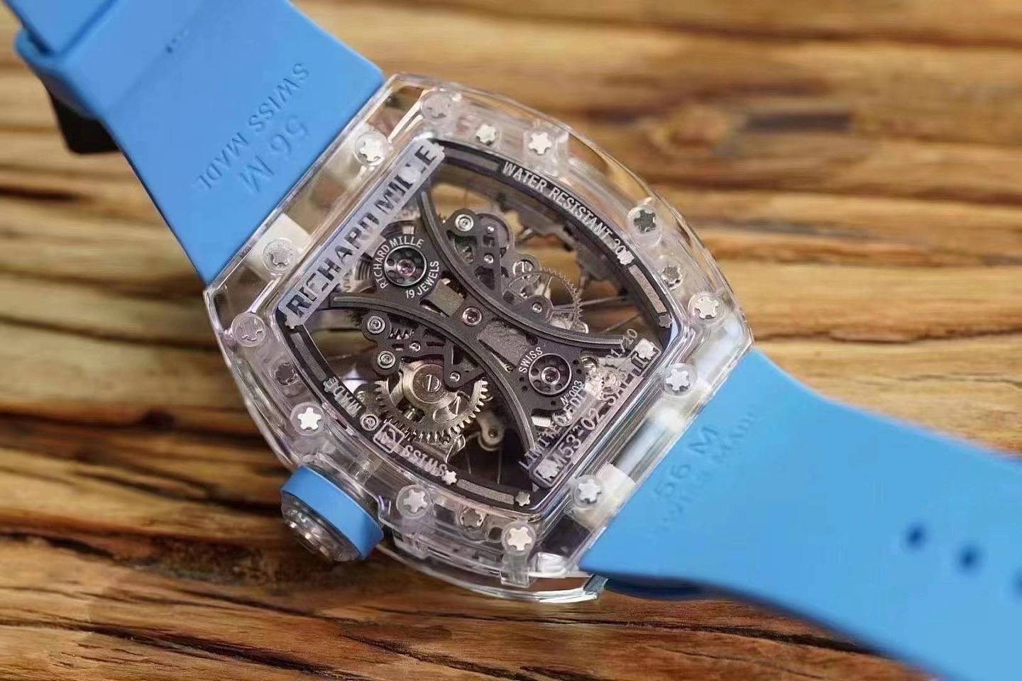 朗哲钟艺：理查德RM53-02蓝水晶腕表，价值千万的马球限量款 - 10