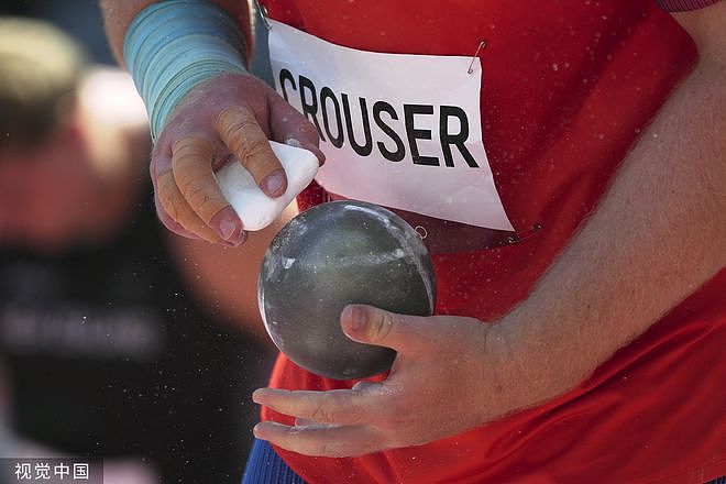 男子铅球克鲁瑟破奥运纪录 美国夺田径男子第一金 - 5