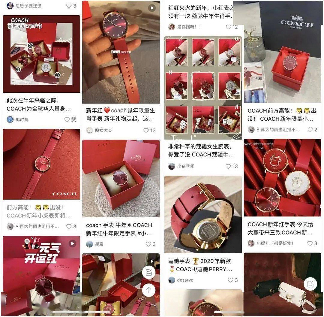 COACH虎年限定手表！¥299到手，附赠四叶草项链，美到窒息 - 13