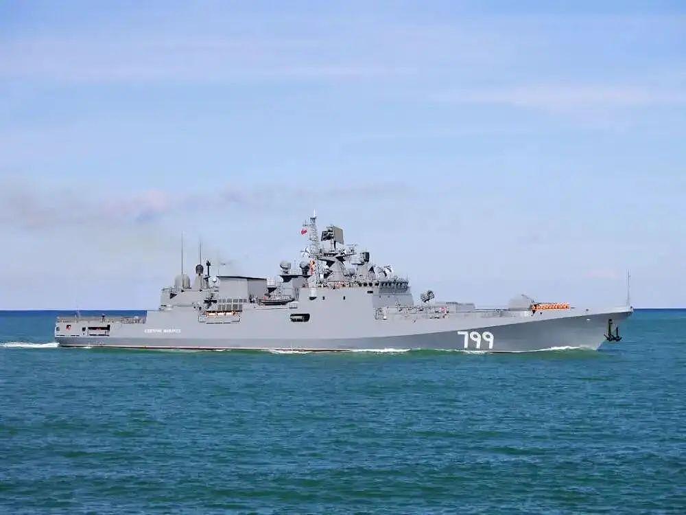 乌方：击沉俄黑海舰队护卫舰 - 1