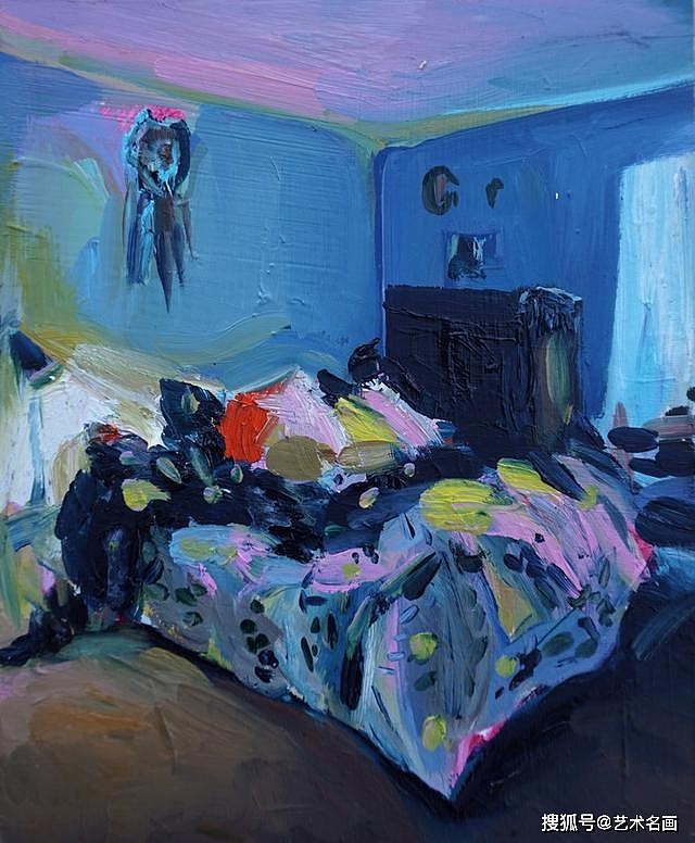 俄罗斯女画家 Ekaterina Popova大胆使用色彩绘画作品（油画） - 17