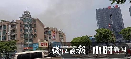 杭州市场火灾 5 人烧伤，2 人为避险从楼上跳下 - 2