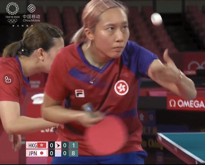 就离谱!乒乓女团赛第1盘第2局,计分显示日本赢了 - 6
