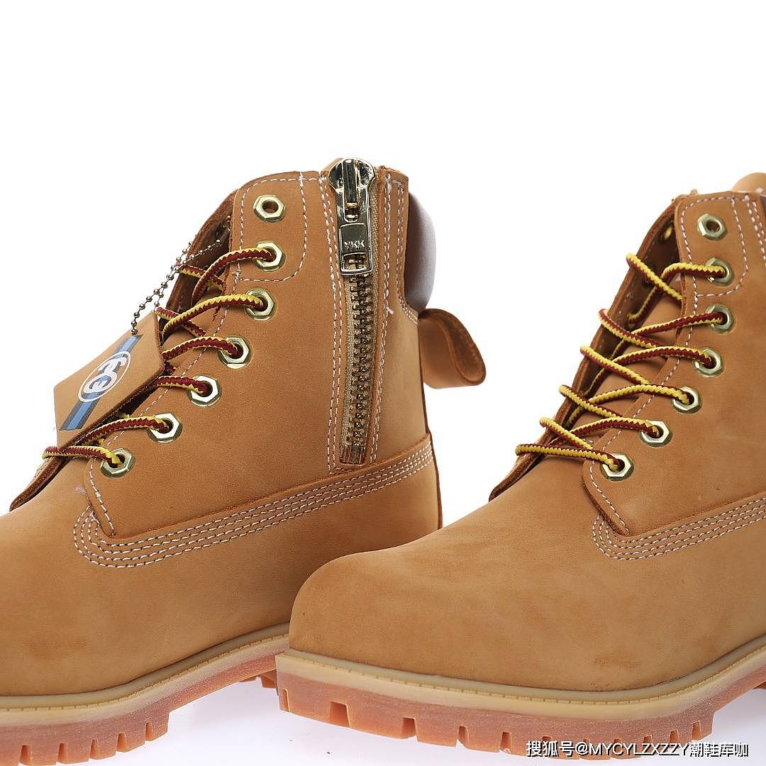 斯图西联名Stussy x 添柏岚Timberland 6 Inch Leather Boots经典6英寸大黄靴 - 9