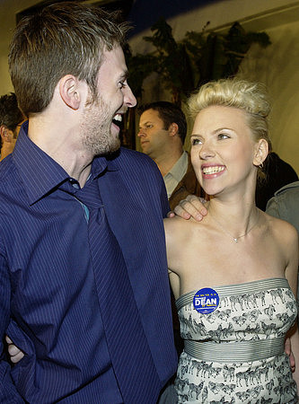 ▲▼「美國隊長」克里斯伊凡（Chris Evans）和「黑寡婦」史嘉蕾喬韓森（Scarlett Johansson）原本就是好友。（圖／達志影像／美聯社）