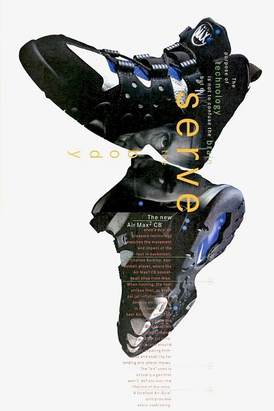 巴克利签名鞋 　　Nike Air Max CB2（1994）