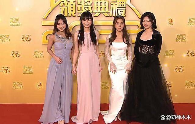 TVB 颁奖礼红毯太精彩：踩裙子、争位置，明星现场上演宫心计 - 10