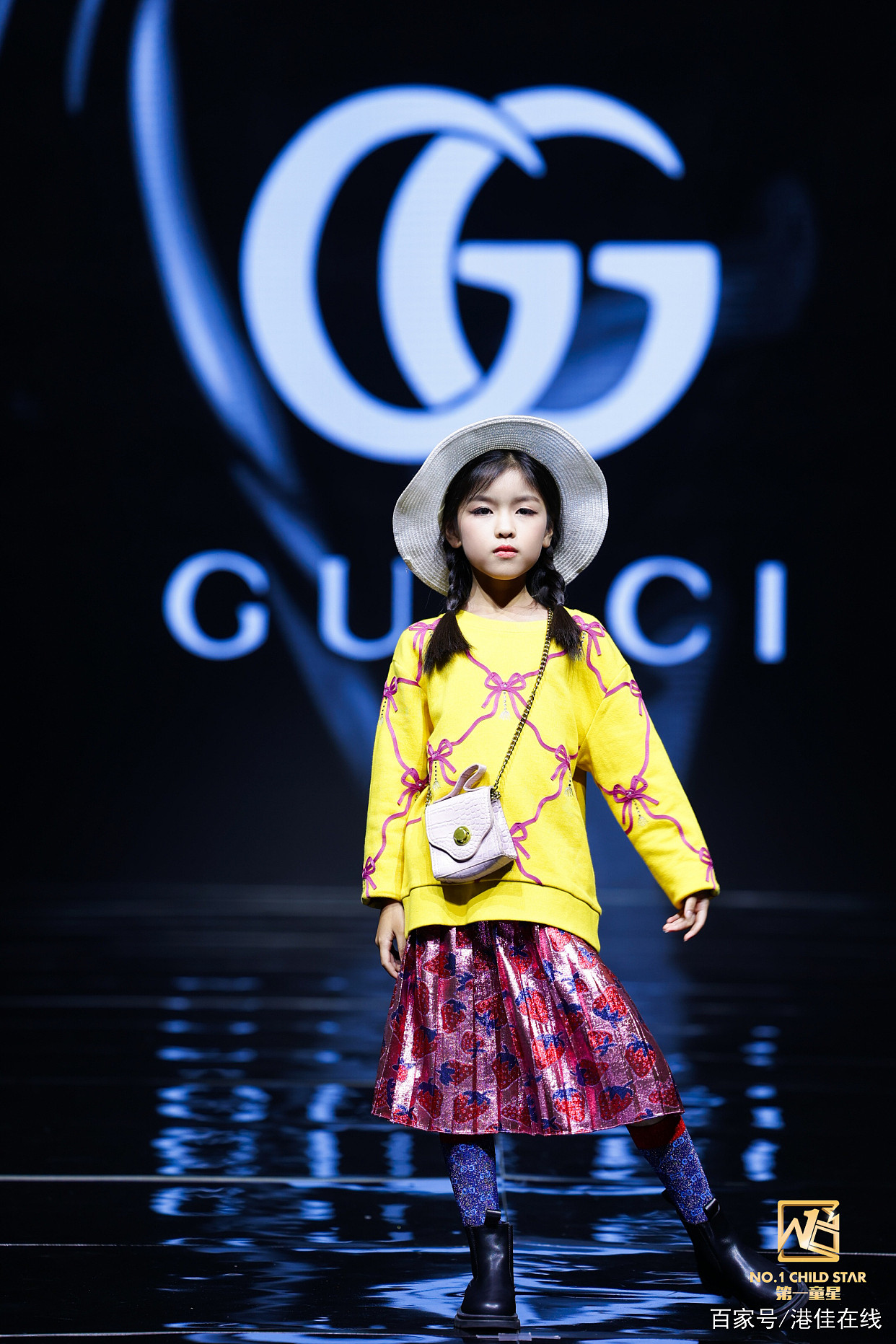 2021第一童星国际品牌时尚周，全球最具价值的奢侈品牌GUCCI古驰品牌专场大秀 - 16