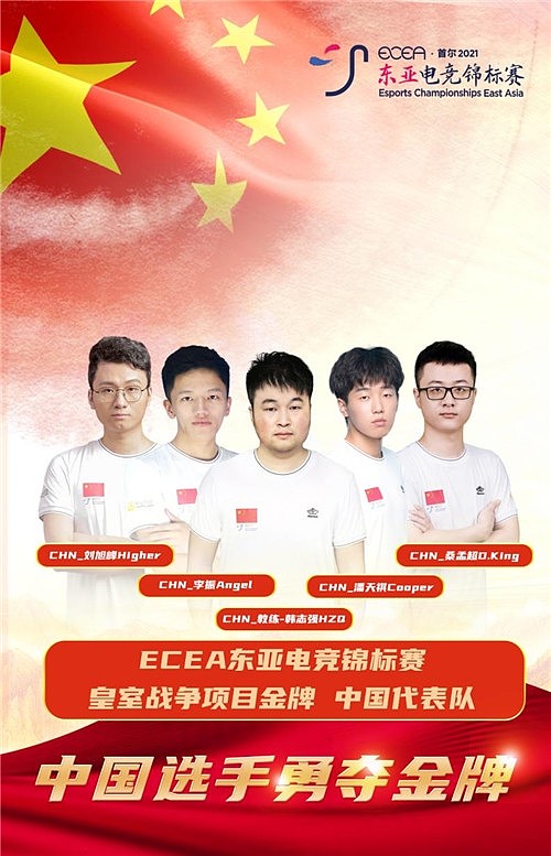 首届ECEA东亚电竞锦标赛正式落幕，中国代表队获得总冠军 - 1