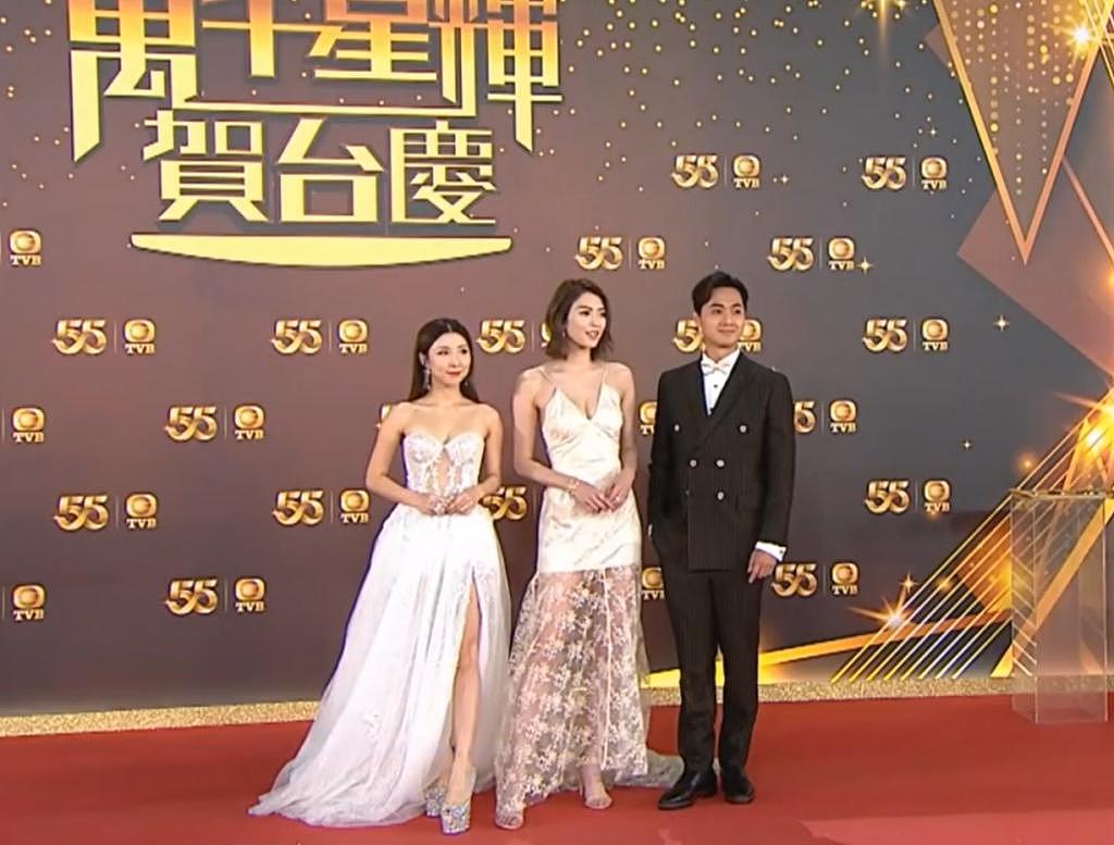 TVB 台庆红毯：女艺人一个比一个敢穿，视帝谭俊彦全场最土 - 3