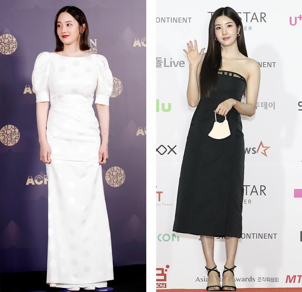 韩国女明星是对漂亮的礼服过敏吗？ - 76
