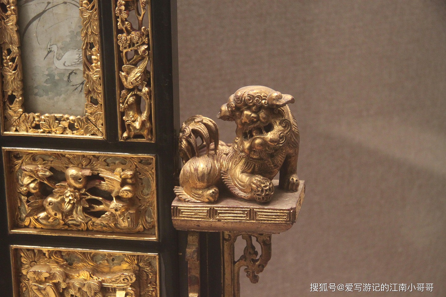 在广博潮州木雕展馆，欣赏木雕制作精湛的工艺技法和丰富的题材 - 16