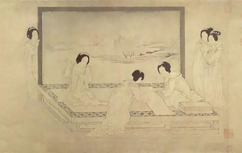 【罗汉床】从古画中看，一张床的“罗汉”史 - 5