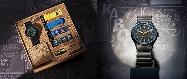 FOSSIL发布BATMAN蝙蝠侠收藏版腕表礼盒 - 2