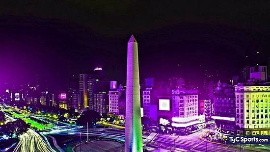阿根廷荣耀！首都亮起灯光祝贺9z创造历史 - 1