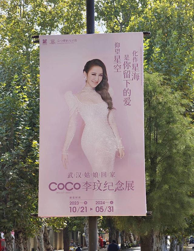 李玟纪念展在武汉举行 园区遍布粉紫色海报 - 3