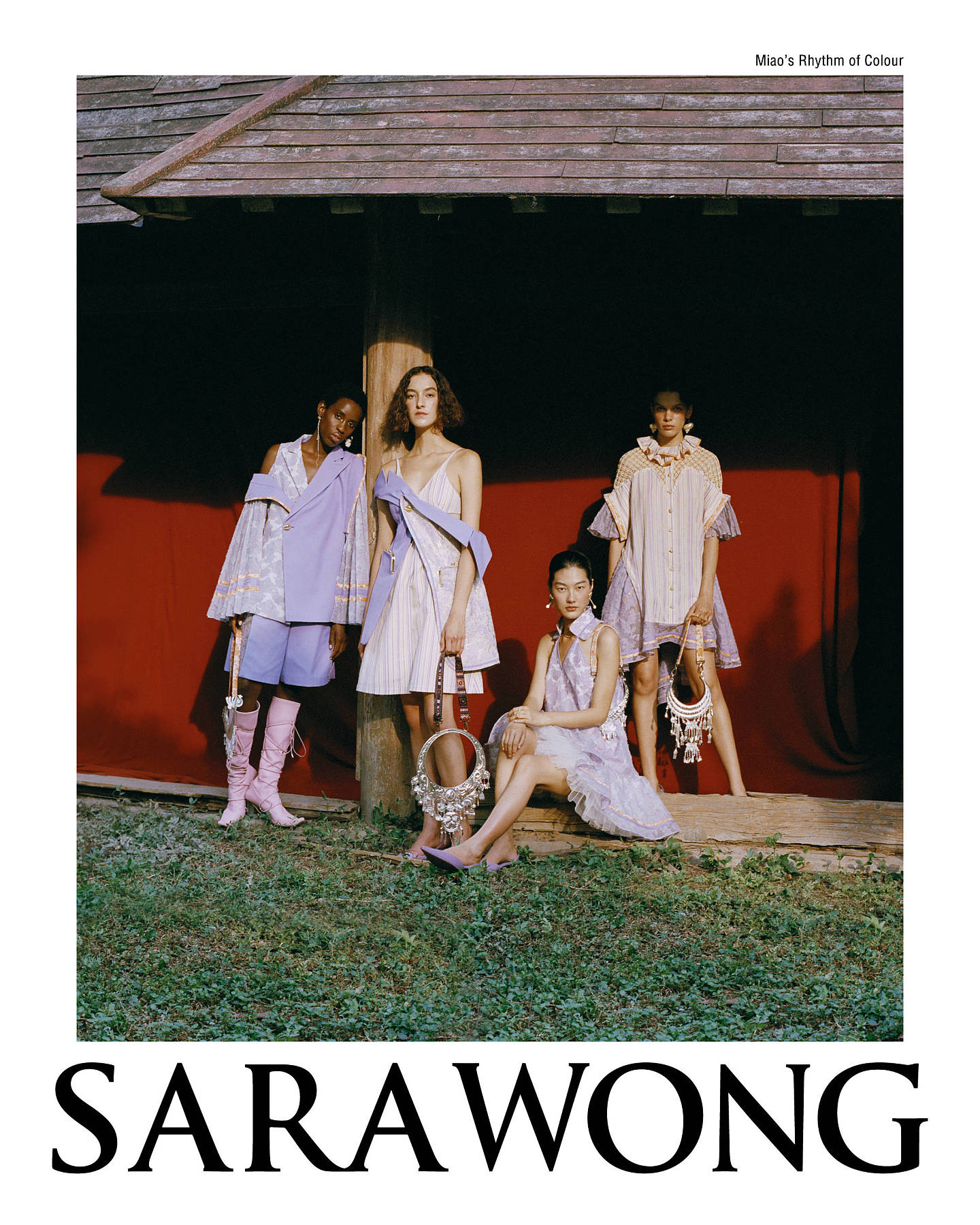 SARAWONG S/S2022米兰时装周系列发布“MIAO’S RHYTHM OF COLOUR”：苗韵之色 - 9