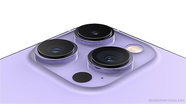 苹果 iPhone 14 Pro 概念渲染图曝光：告别刘海屏 辨识度拉满 - 2