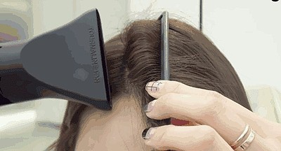三招教你怎么让头发蓬松打造头包脸效果 - 4
