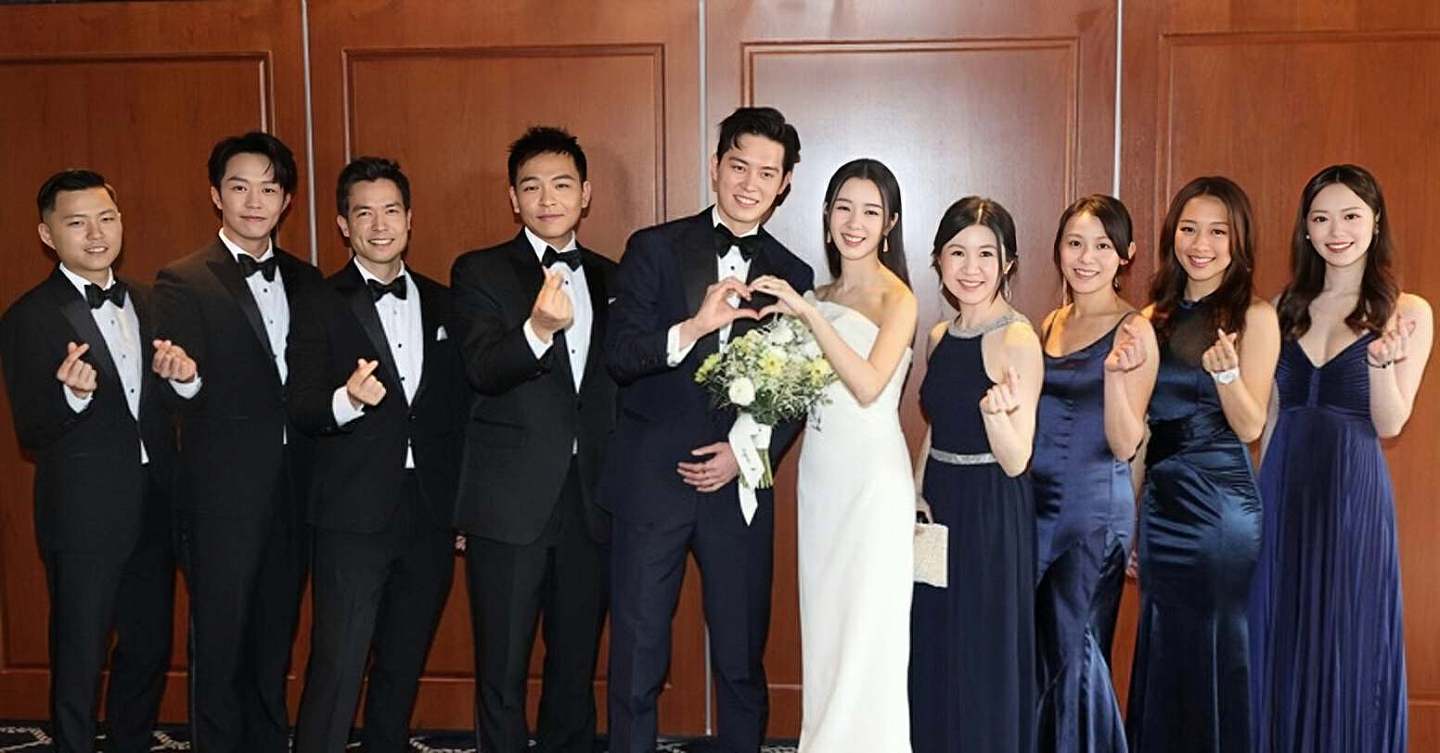 恭喜！香港人气女星大婚，老公因高颜值获赞，想在十天内造人成功 - 6