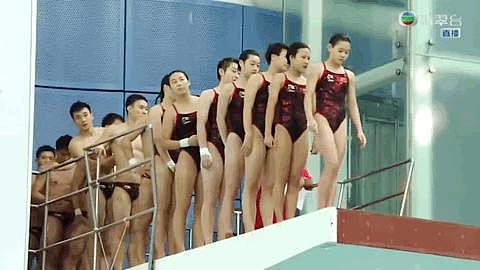 你没见过的中国跳水队“名场面”，这姿势是认真的吗哈哈哈 - 13