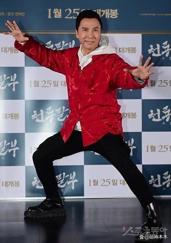 给力！甄子丹在韩国穿唐装宣传中国春节，打脸韩国偷行为 - 3