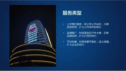 上海陆家嘴户外蓝宝石大屏（中国金融信息中心）广告投放全新价格 - 4